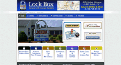 Desktop Screenshot of lockboxselfstorage.net