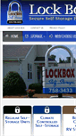 Mobile Screenshot of lockboxselfstorage.net